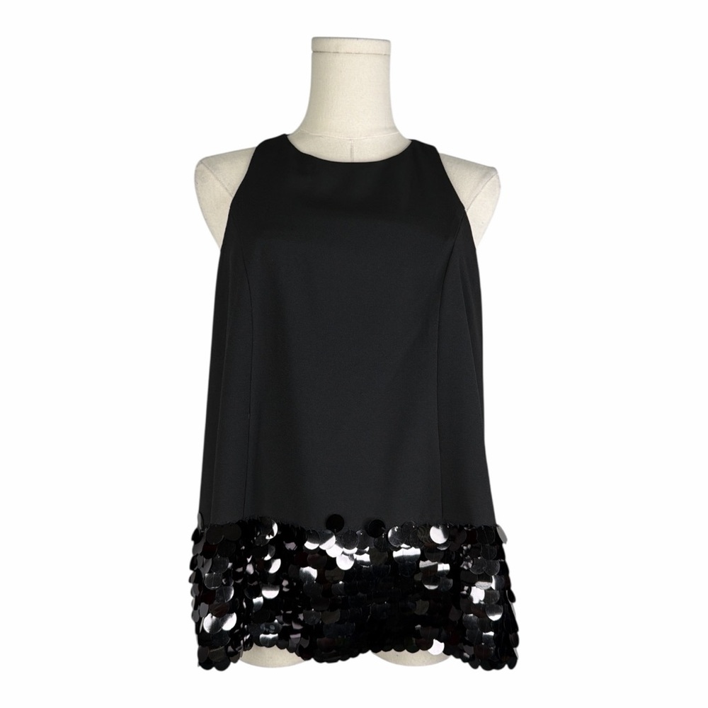 CROSBY by Mollie Burch Sequin Festive Casual Tank Top Sz. Medium